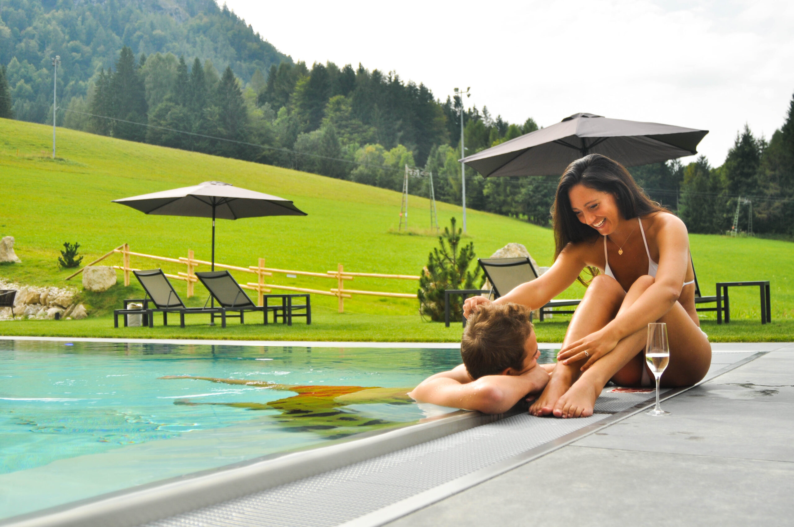 Pure relaxation in the Alpine wellness area